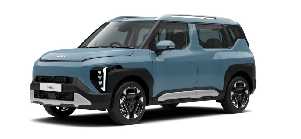 Kia Syros in Frost Blue
